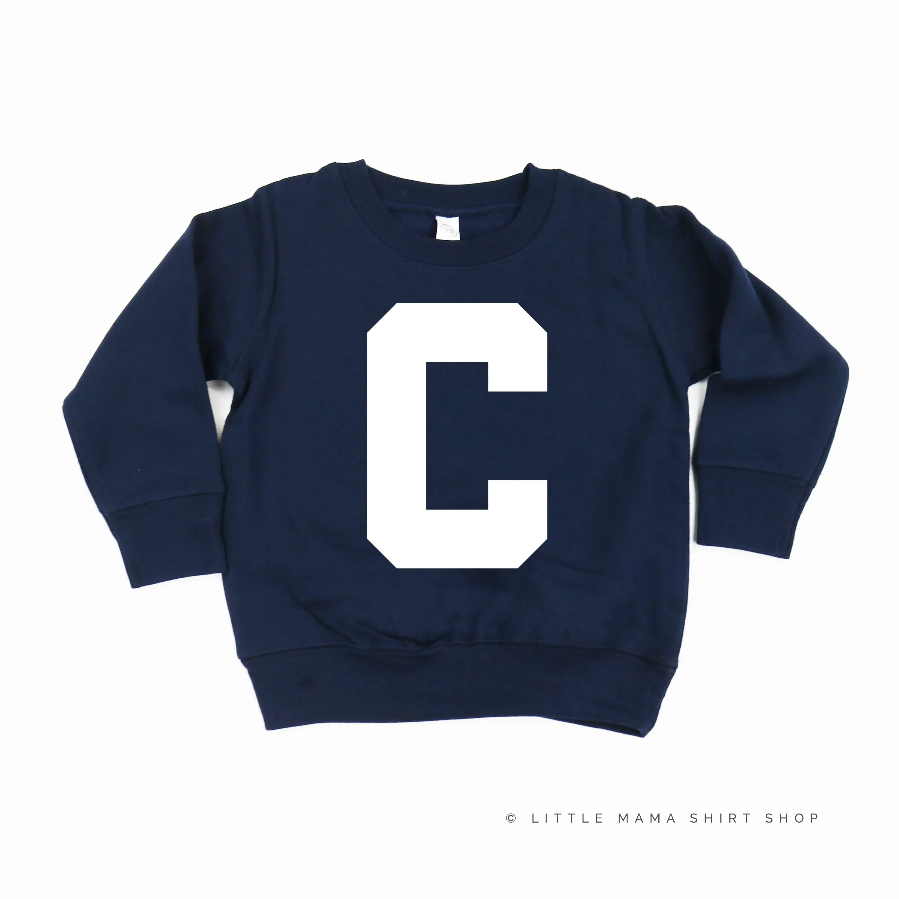 VARSITY INITIALS - Child Sweater