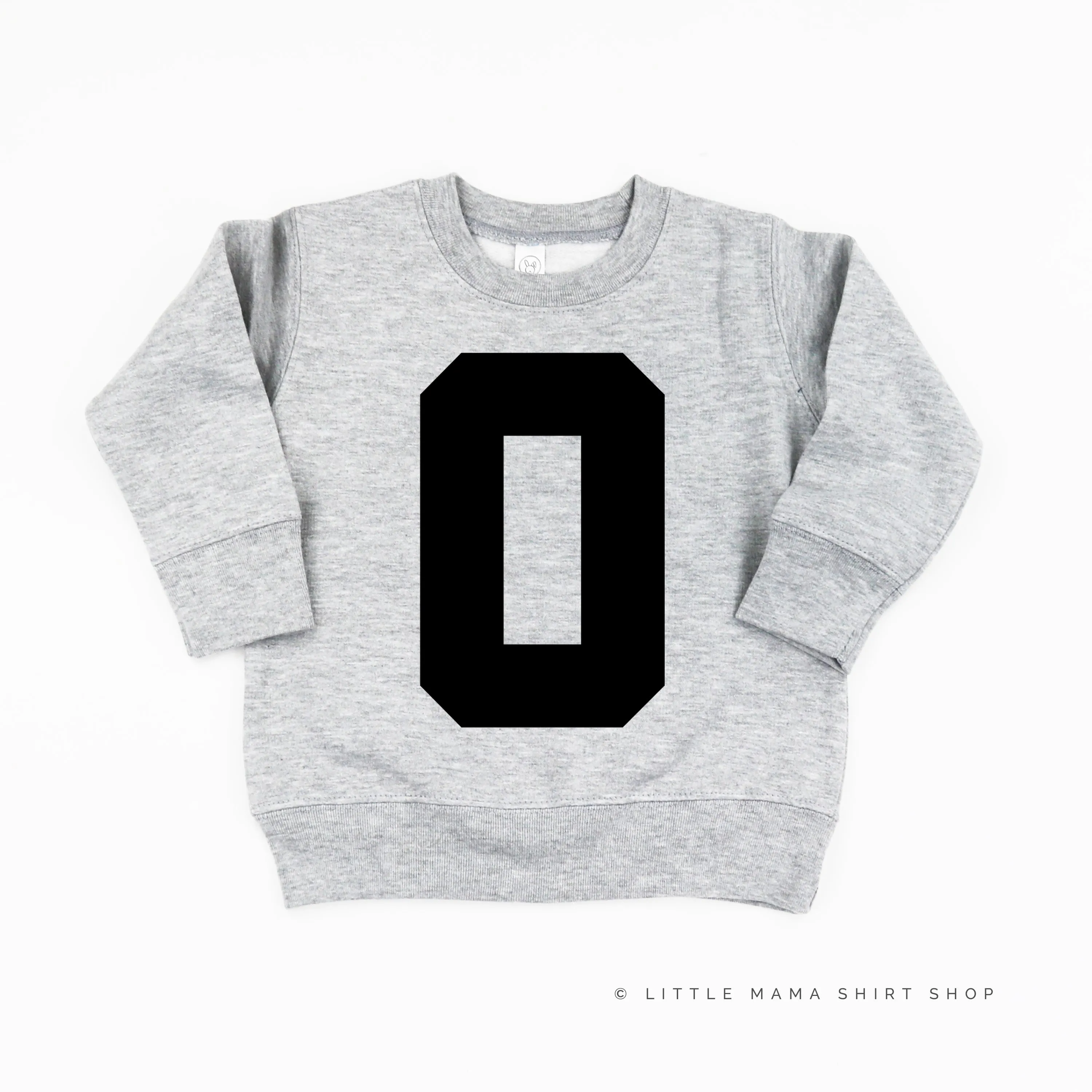 VARSITY INITIALS - Child Sweater