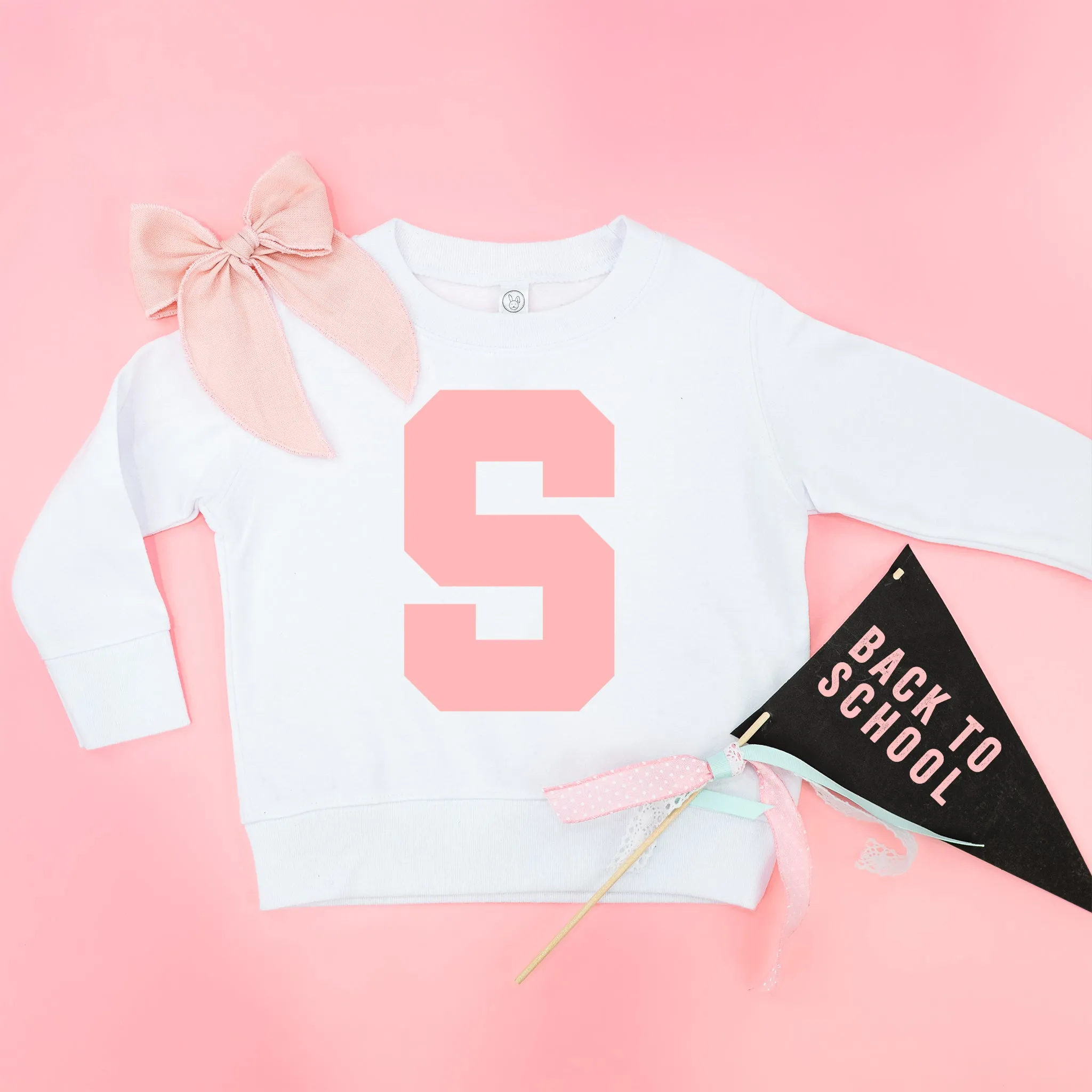 VARSITY INITIALS - Child Sweater