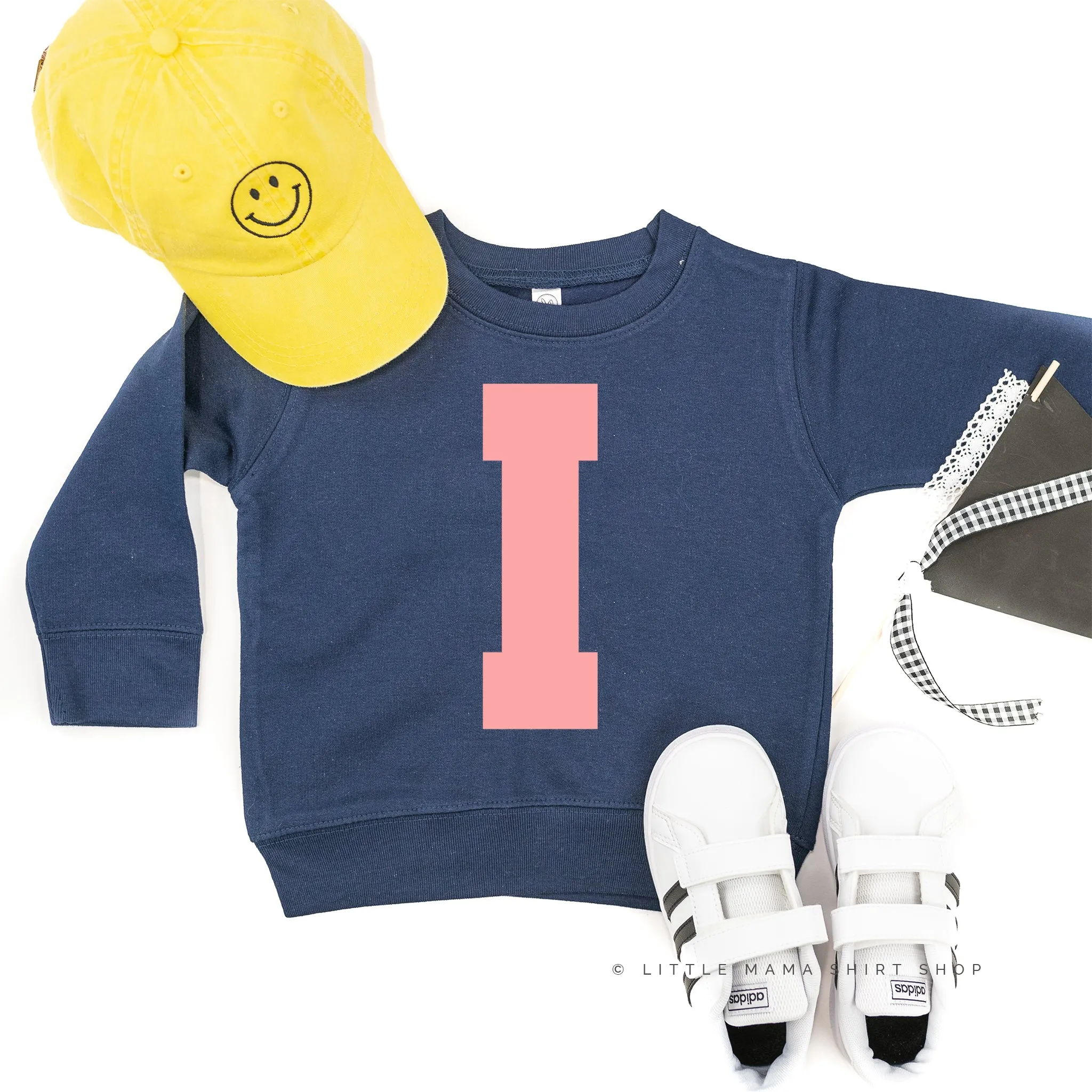 VARSITY INITIALS - Child Sweater