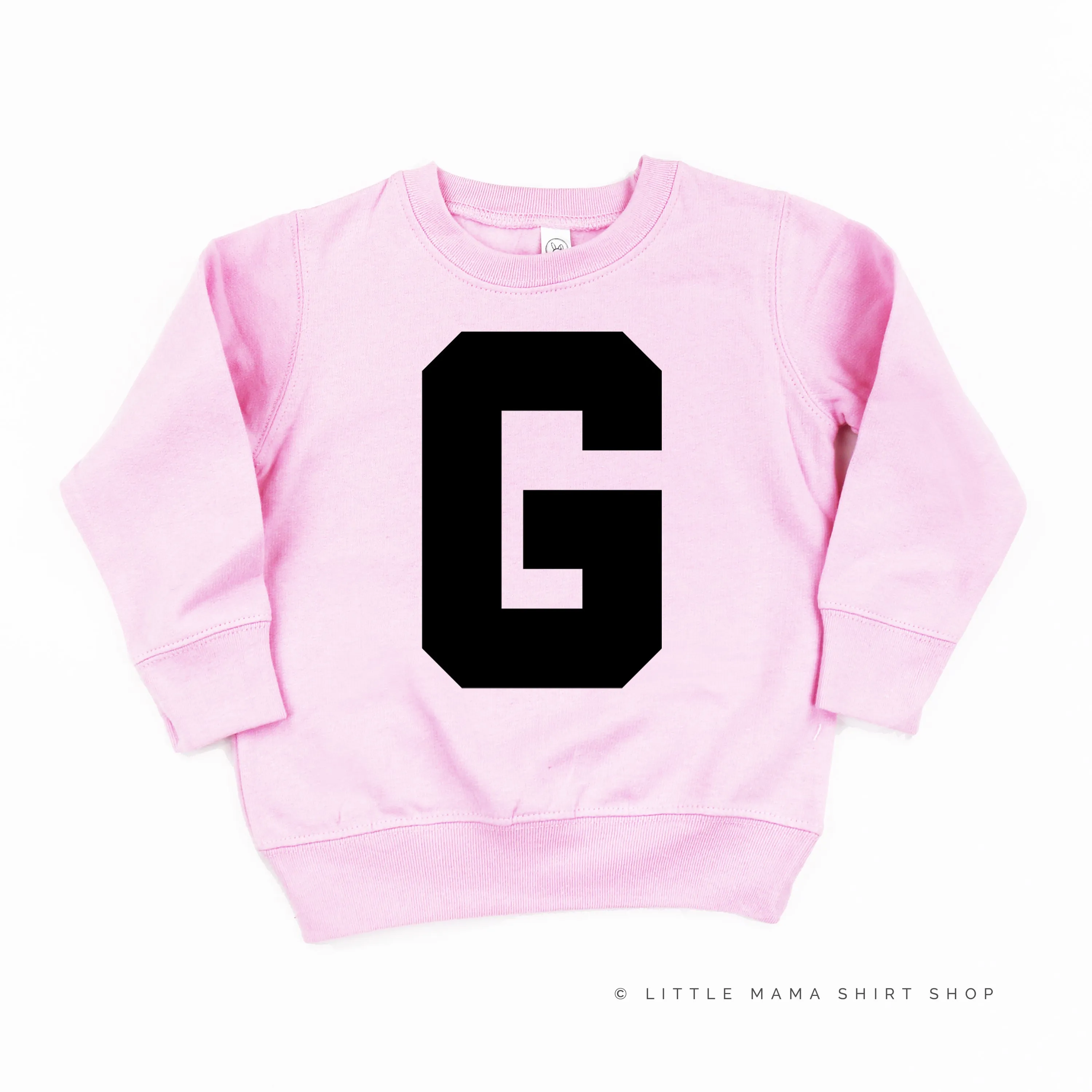 VARSITY INITIALS - Child Sweater