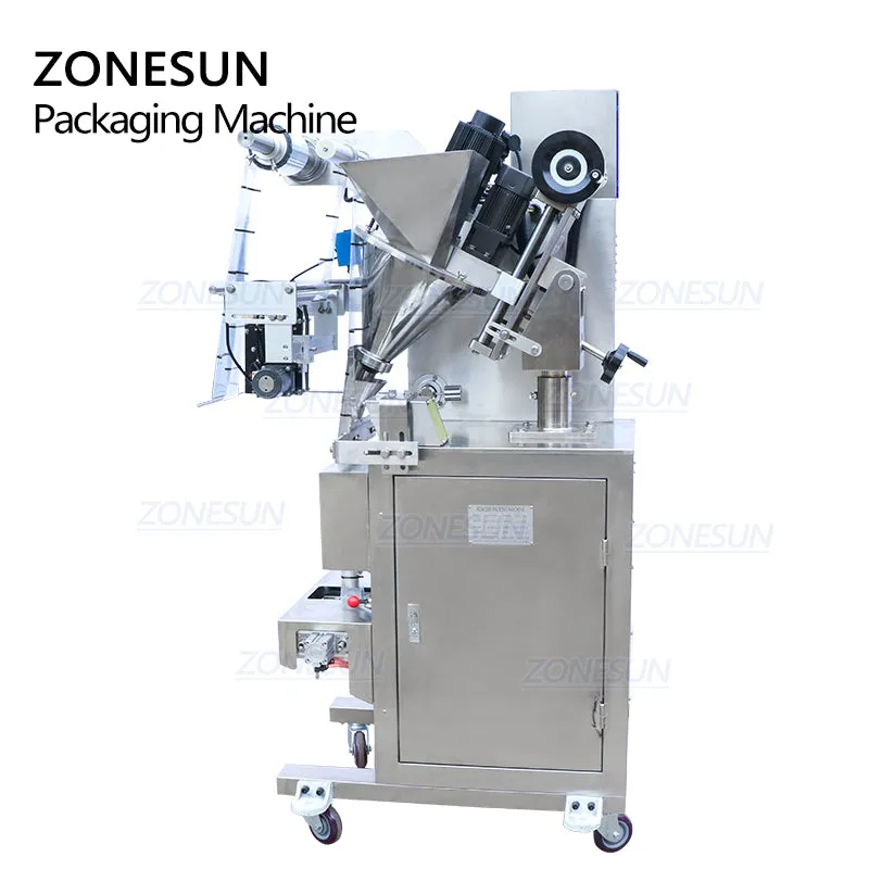 ZS-F100 Automatic Powder Filling Sealing Machine For Curry Matcha Powder Packaging Machine